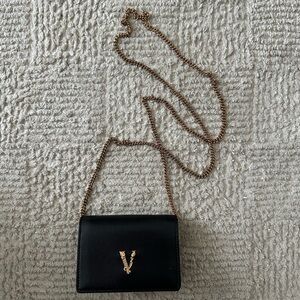 Versace V crossbody bag